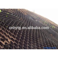 HDPE geocell plastic honeycomb sheet in retaining wall